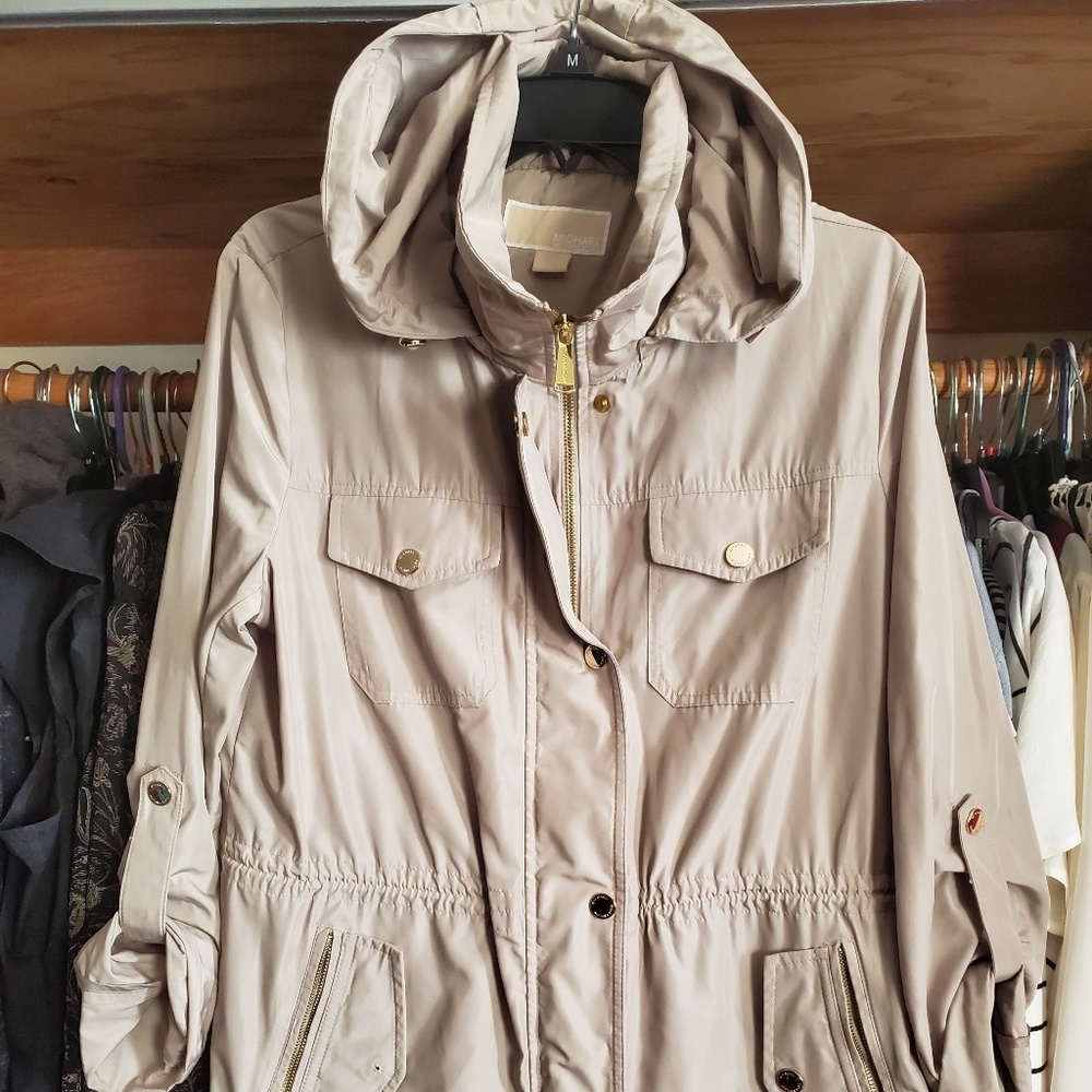 Authentic Michael Korshooded safari jacket